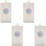 Smart Motion Sensor Set of 4 Wireless Infrared Detectors