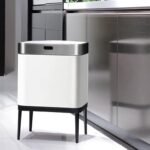 Stainless Steel Trash Can Automatic Sensor Cabinet Bin