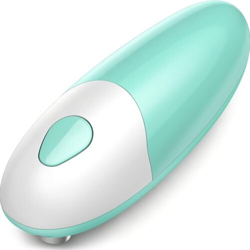 Smart Electric Can Opener with Precision Blade and Lid Holder
