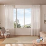 Smart Motorized Curtain Track with Pull to Start