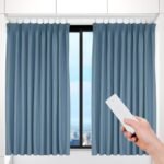 Smart Motorized Curtain System with Quiet Aluminum Track
