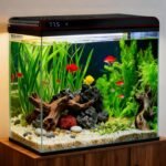 Smart Aquarium with Temperature Monitoring and LED Lighting